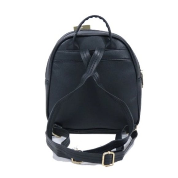 A black back pack mixed with a hint of pink making the perfect blend. - Picture 3 of 8